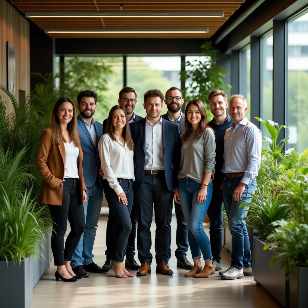 Equipo de FinConsult en reunión estratégica
